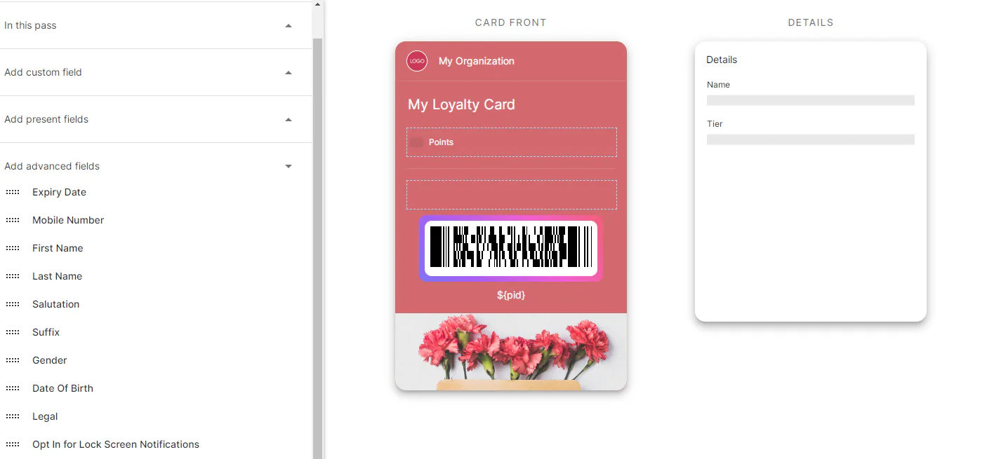 mobile wallet passes