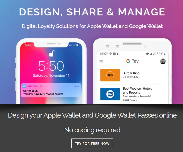 PassKit mobile wallet service provider