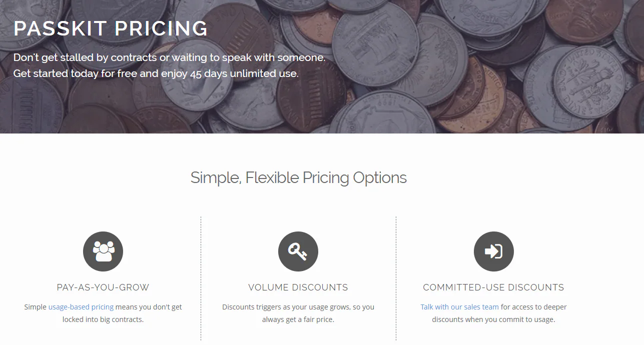 PassKit pricing