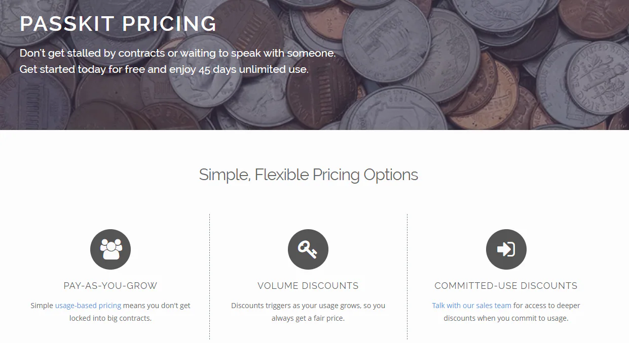 PassKit pricing