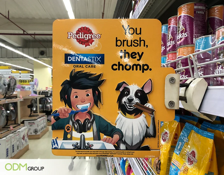 pop marketing shelf talkers
