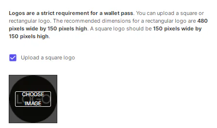 QR code membership card branding