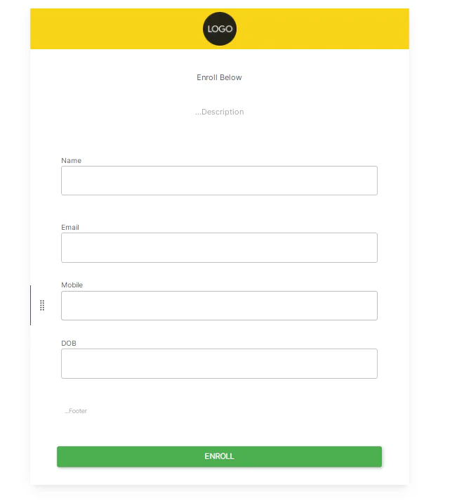 QR code membership card customer data