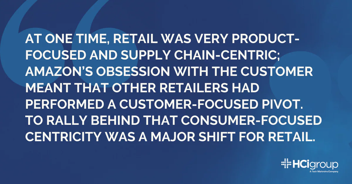 traditional retail vs consumer-focused model