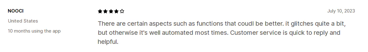 Stamped user reviews