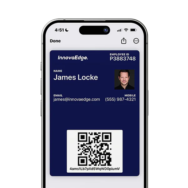 Digital Employee ID Card