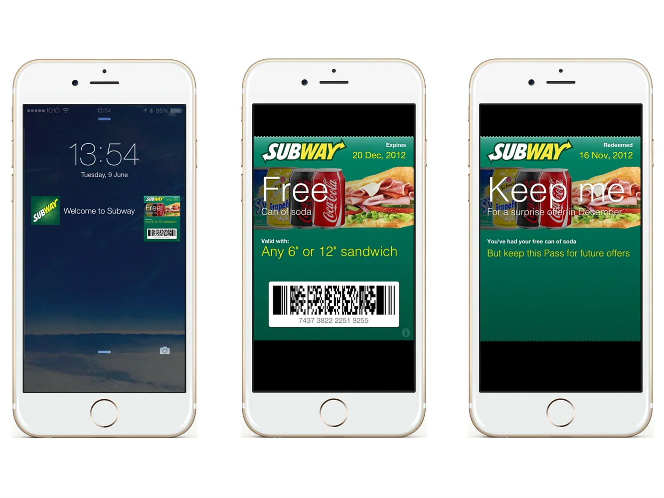 Subway mobile wallet coupon case study 3