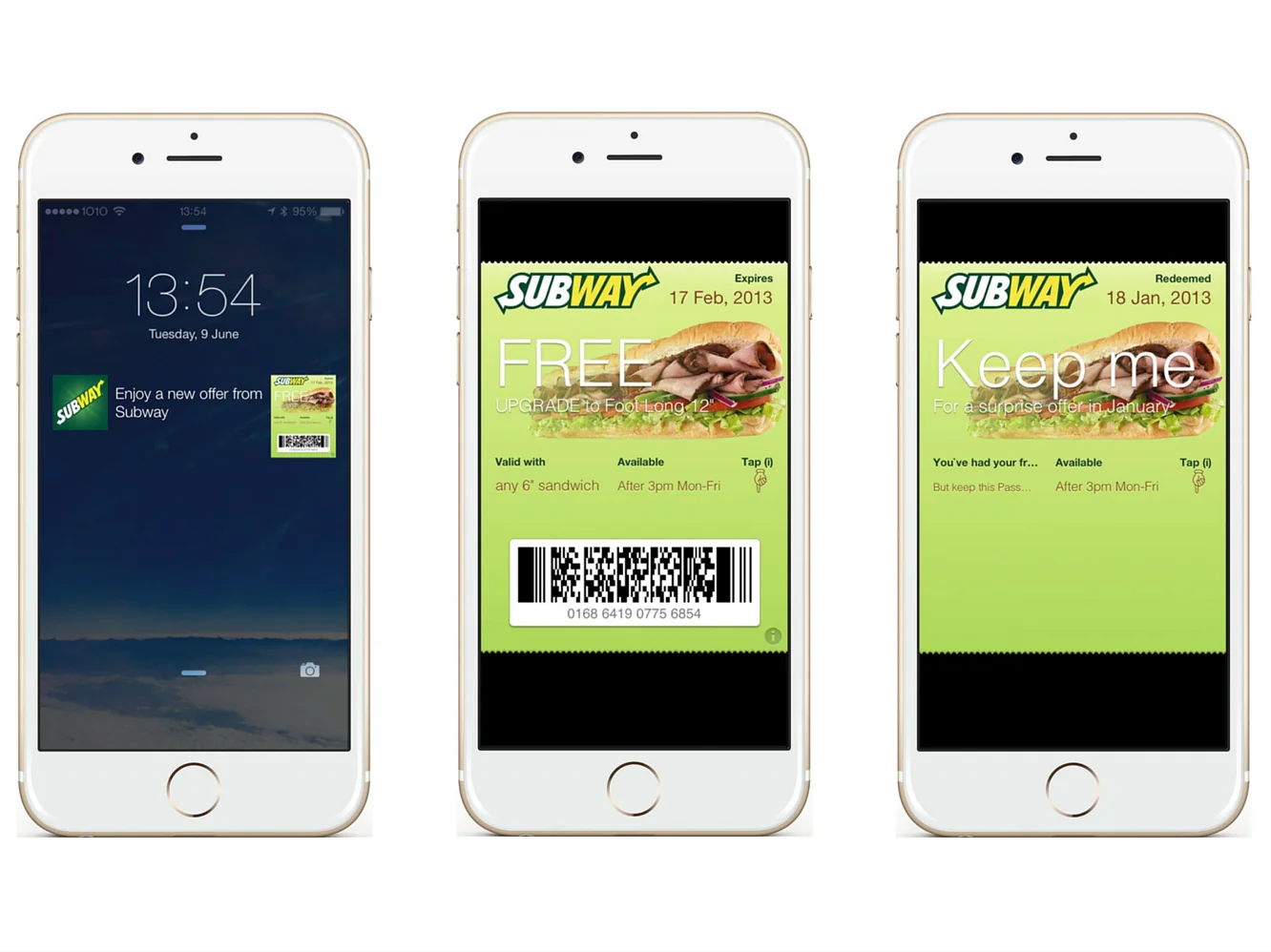 Subway mobile wallet coupon case study 4