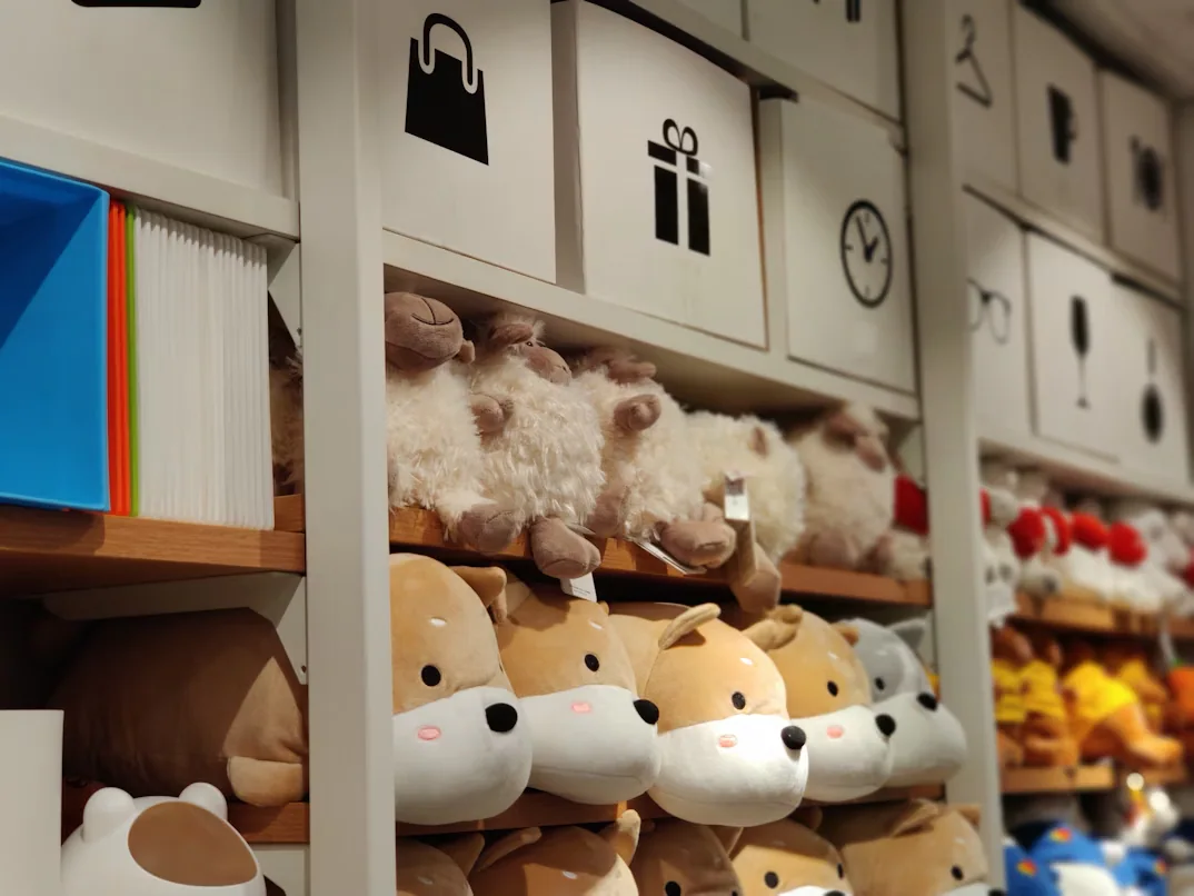 Custom toy store gift card design