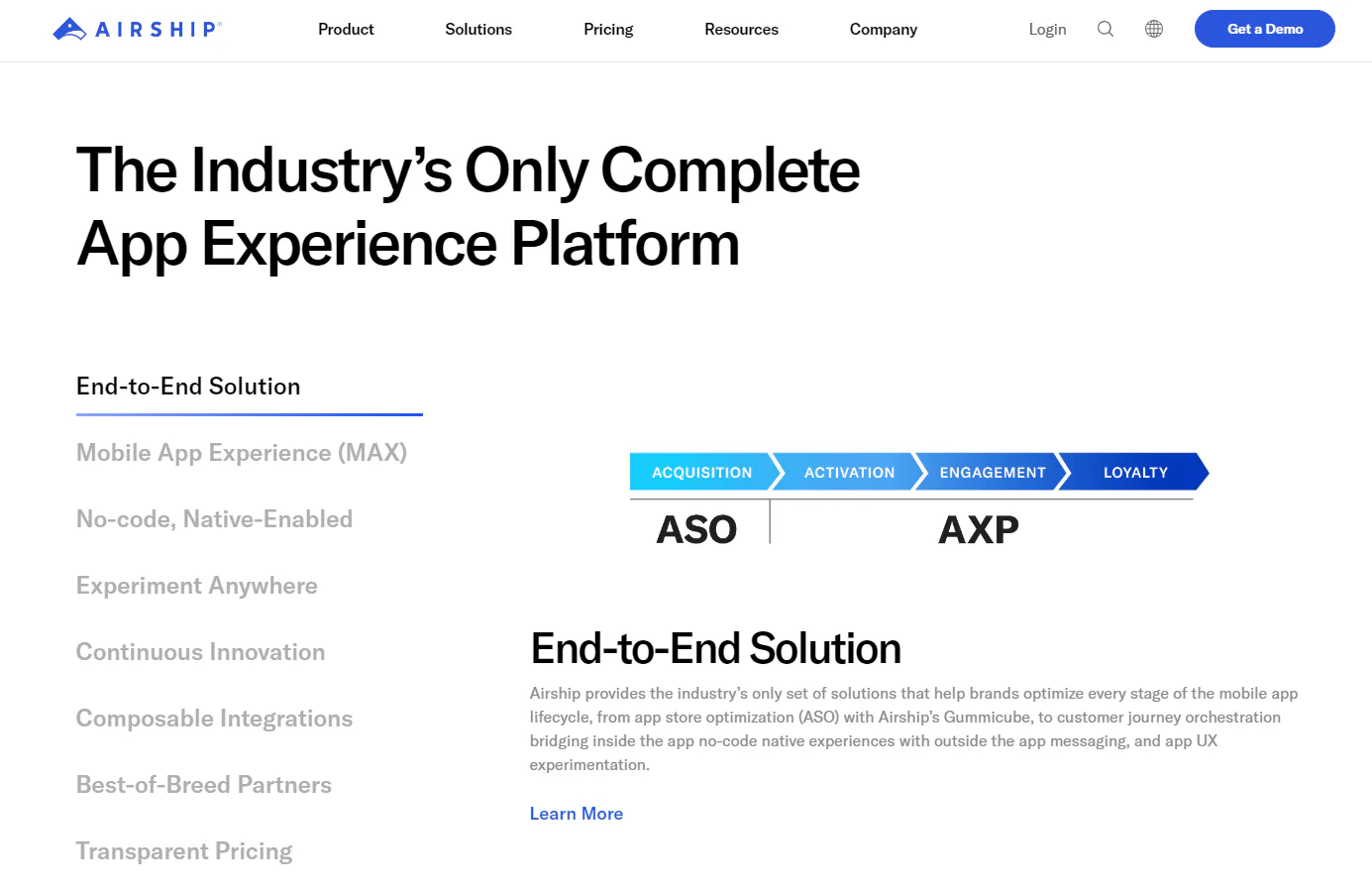 Airship customer engagement platform