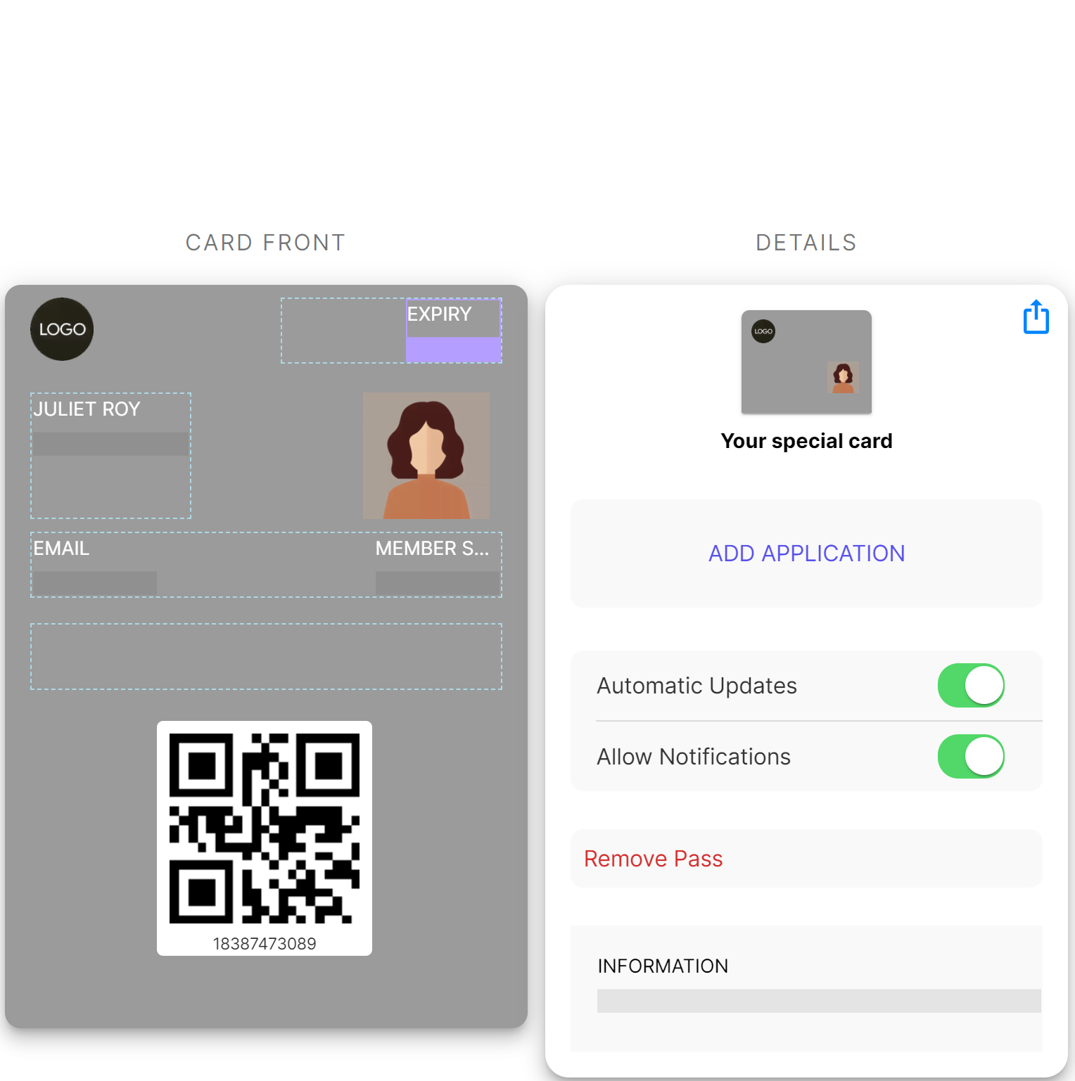 Passkits Digital ID Card Designer