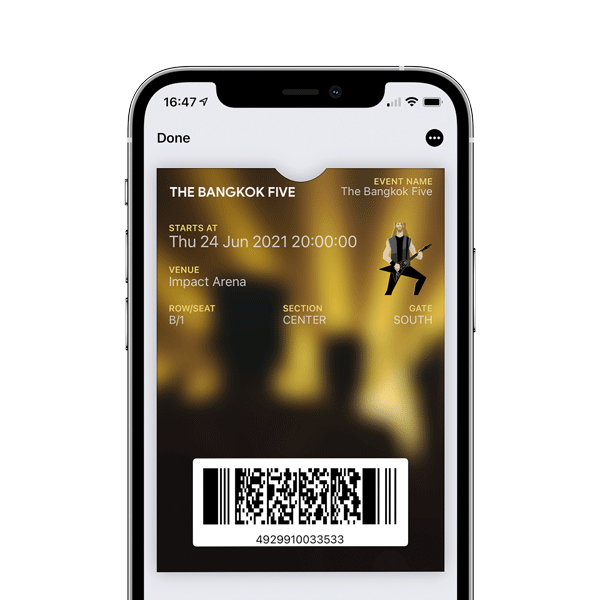 Need Custom Concert Tickets? Here's How PassKit Makes It Effortless 2 custom concert tickets