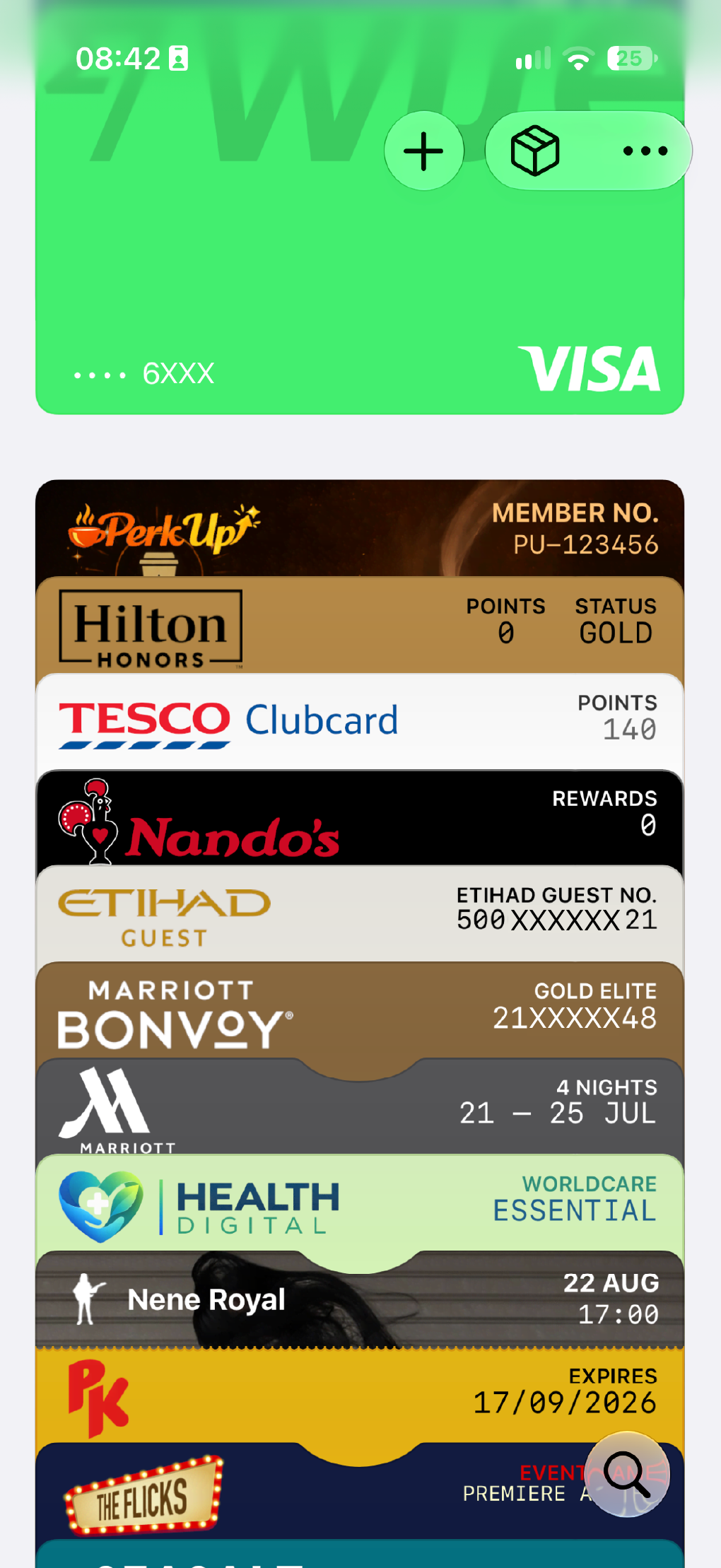 A pass available in Google Wallet without a separate app.