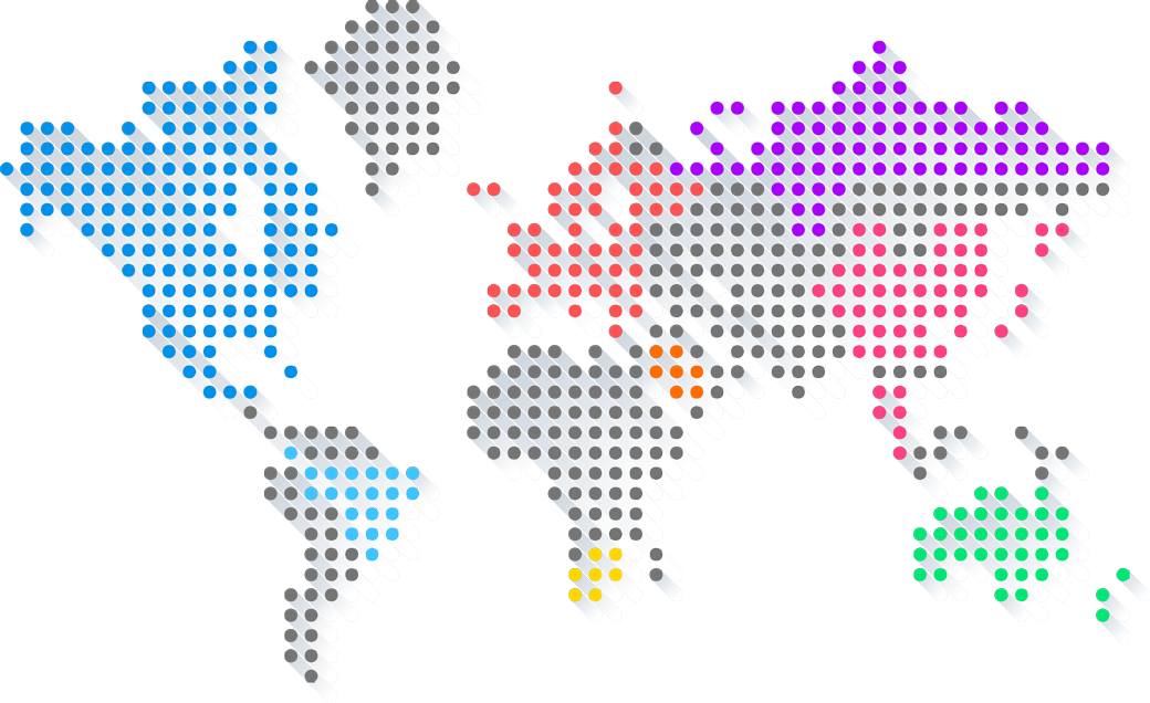 Image Of World With Passkit Colors