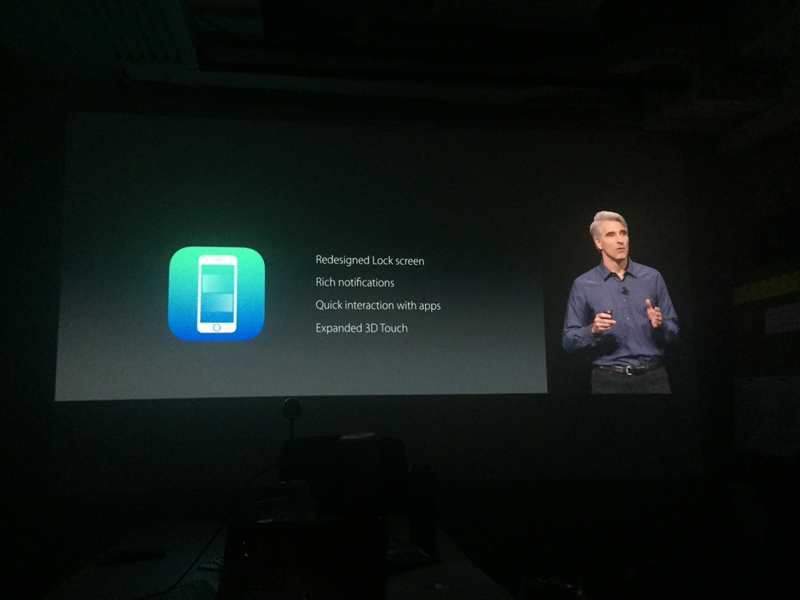 iOS10 redesigned lockscreen